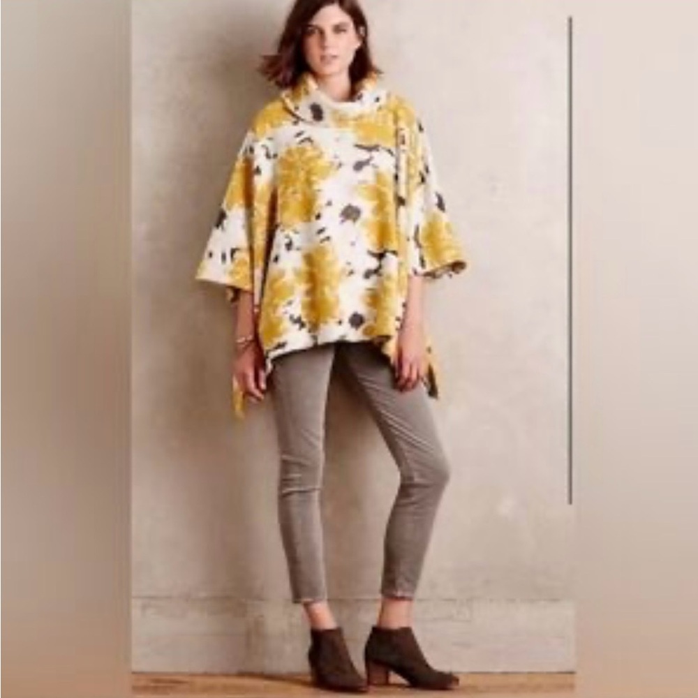 RARE Anthropologie Saturday Sunday Cozy Hooded Jacket - VINTAGE LOOK - Picture 2 of 12